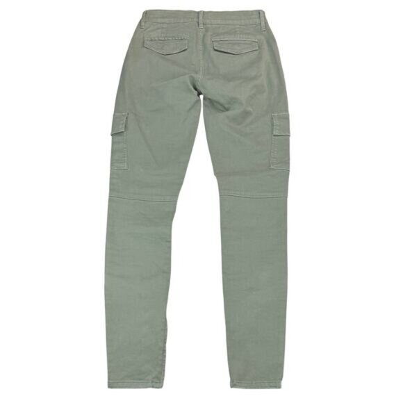 NWT FRAME Artizia Le Service Cargo Skinny Pants Size 24 Platoon Olive - Picture 6 of 7